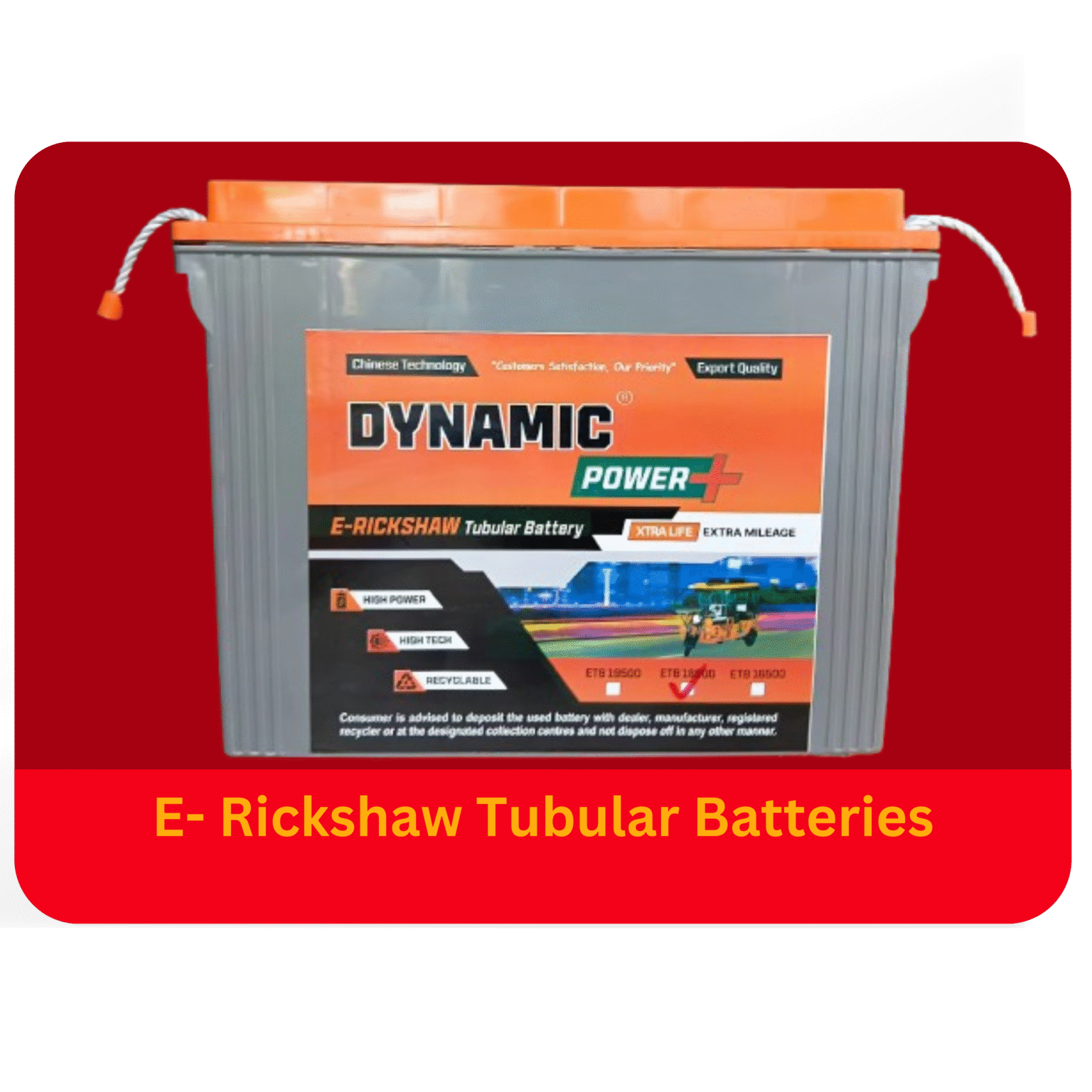 e rickshaw batteries